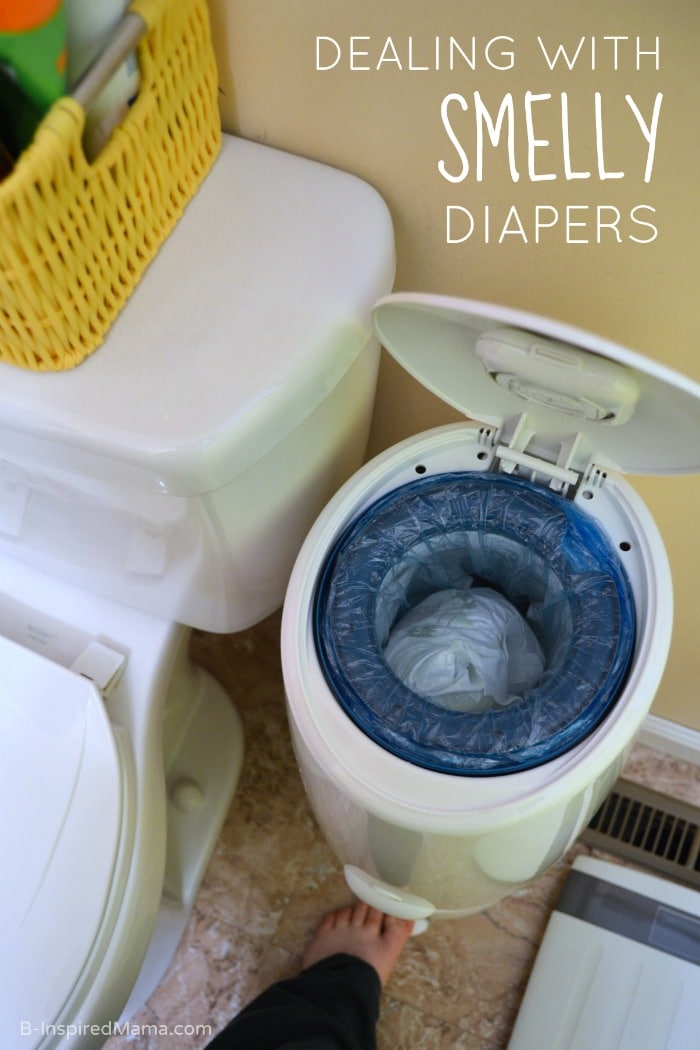 Conquering the Smelly Diaper Change - [Sponsored by Playtex] at B-Inspired Mama