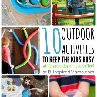 10 Outdoor Activities to Keep the Kids Busy While You Enjoy an Iced Coffee - #Sponsored by #IcedDelight at B-Inspired Mama