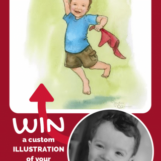 Win a Custom Illustration of Your Child - #Sponsored by Playtex Beginnings Imagined at B-Inspired Mama