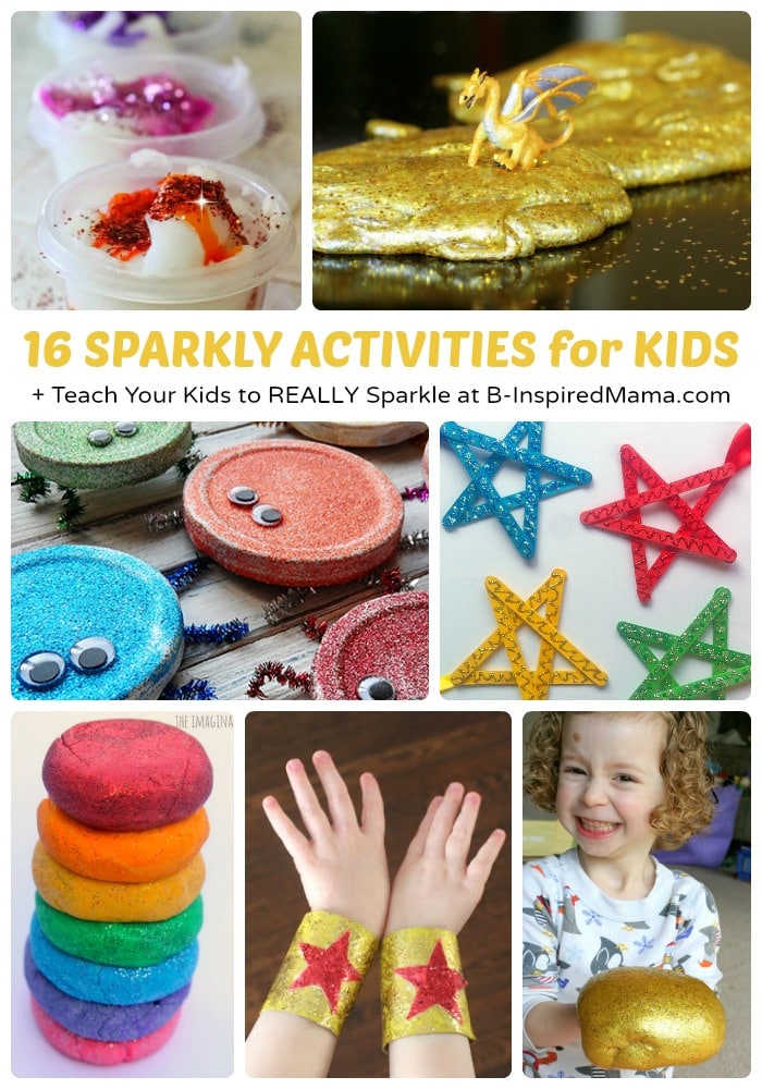 16 Sparkly Activities for Kids to Teach Your Kids About REALLY Sparkling + DASANI Sparkle Getaway Sweepstakes - #ad #SparkleWithDASANI at B-Inspired Mama