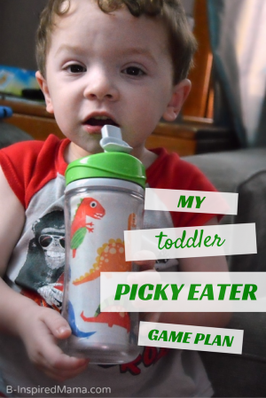 My Toddler Picky Eater Game Plan - AD #Enfagrow B-Inspired Mama