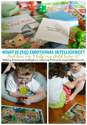 What is Emotional Intelligence (EQ) + A Board Game for Making Emotional Intelligence Practice Fun at B-Inspired Mama #ad #PMedia #QsRaceToTheTop