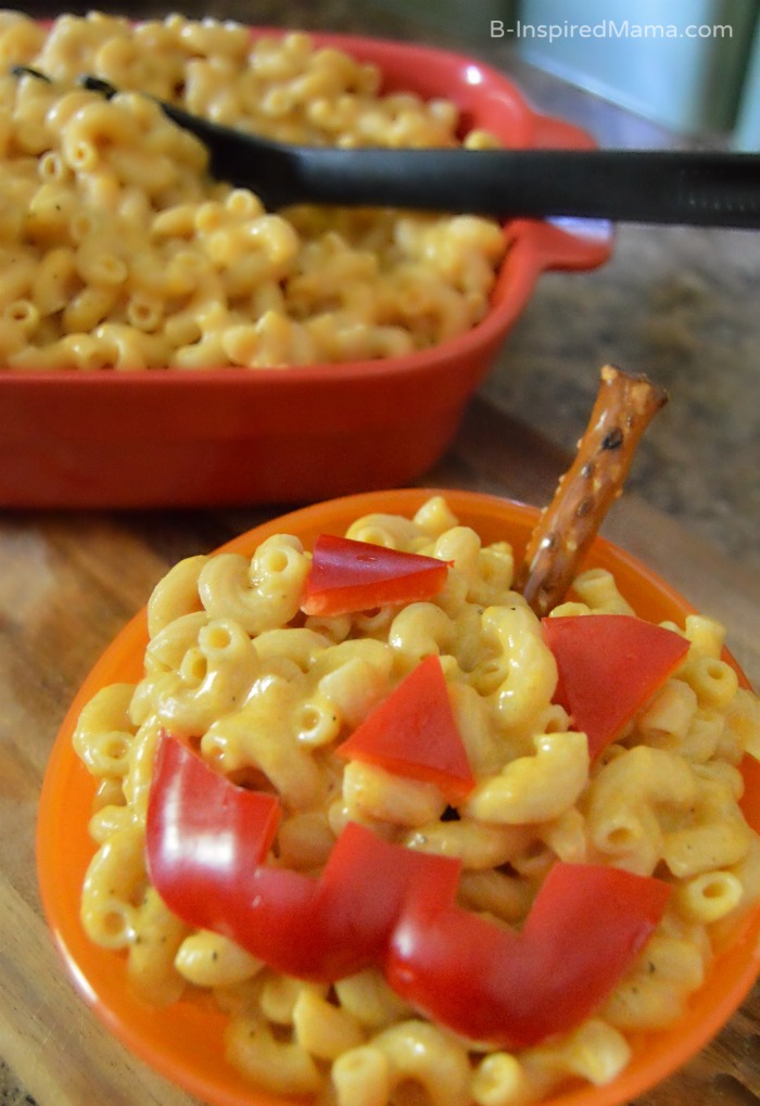 Kid-Approved One Pot Pumpkin Mac and Cheese [#sponsored by Kraft and Target] at B-Inspired Mama