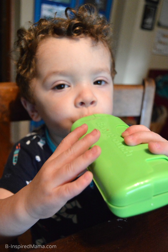 Make Toddler Feeding Less Messy with EasyPouch - #sponsored B-Inspired Mama