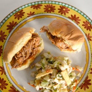 The Easiest Family Meal Ever - Crock Pot Pulled Pork BBQ [#ad #PutPorkontheMenu #PMedia] at B-Inspired Mama