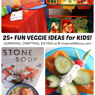 Vegetables for Kids - Ideas for Making Them FUN and Tasty at B-Inspired Mama [#sponsored #ILikeVeggies #CleverGirls]