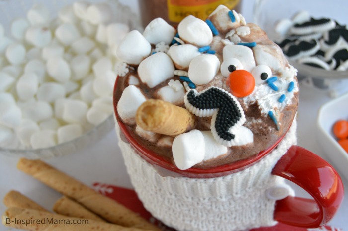 Making Snowman Soup - A Fun Family Tradition for the First Snow at B-Inspired Mama #sponsored by #Vaseline