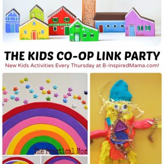 New Kids Activities Every Thursday at The Weekly Kids Co-Op Link Party at B-Inspired Mama