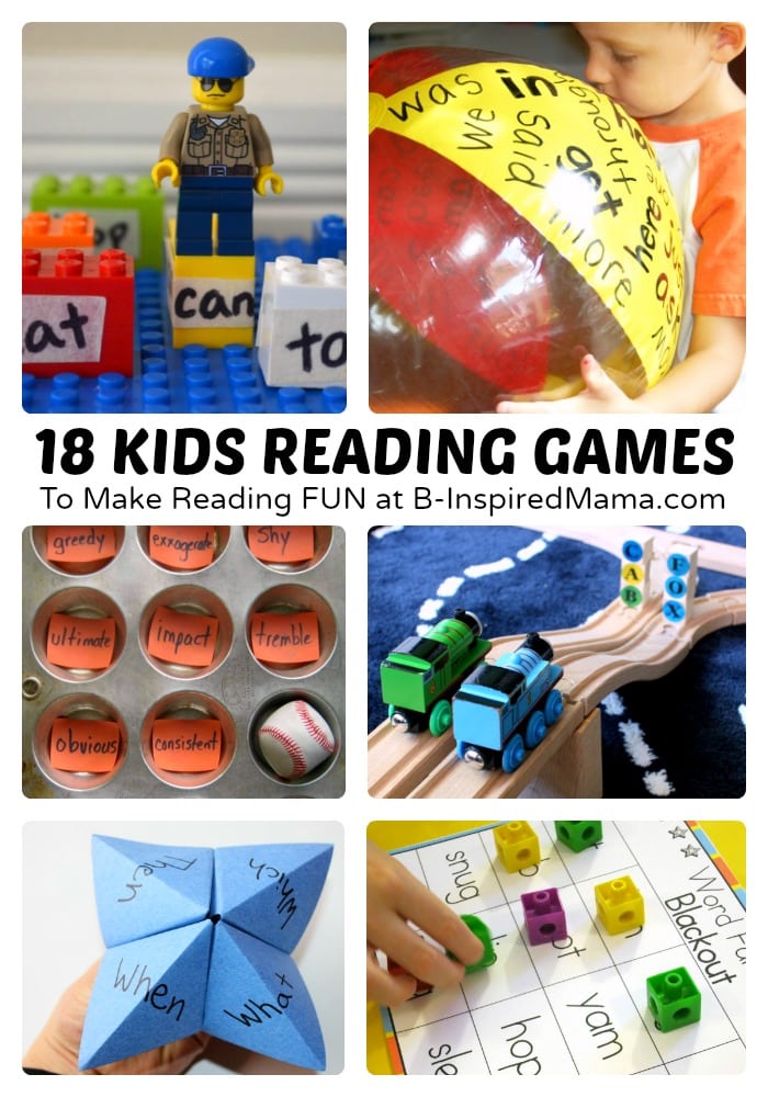 18 Fun Kids Reading Games and Activities [Sponsored by Rosetta Kids Reading #RSKids #MC] at B-Inspired Mama