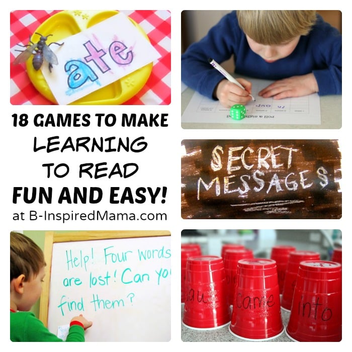 18 Kids Reading Games and Activities [Sponsored by Rosetta Kids Reading #RSKids #MC] at B-Inspired Mama