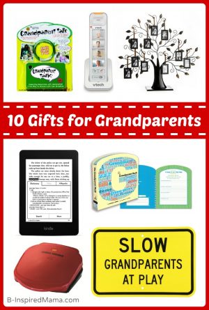 A Holiday Gift Guide for Grandparents - Including a VTech Giveaway at B-Inspired Mama [#Sponsored #VTechConnect]