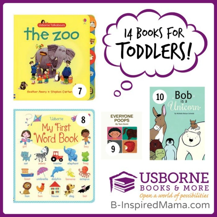 B-Inspired Mama's 14 Favorite Children's Books for TODDLERS