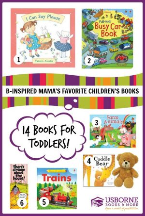 B-Inspired Mama's Favorite Children's Books for TODDLERS