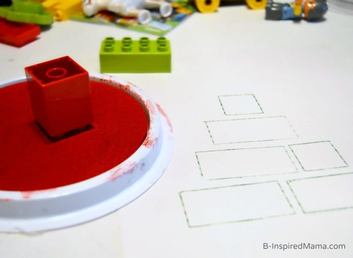 Making Our Easy Kids Christmas Craft Using LEGOs [Sponsored by LEGO] at B-Inspired Mama