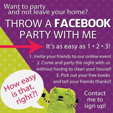 Throw a Facebook Party to Earn Free Usborne Books  - with B-Inspired Mama