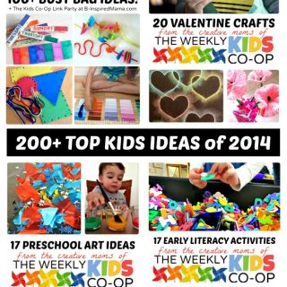 Over 200 of The Top Kids Activities and Ideas of 2014 [+ The Kids Co-Op Link Party] at B-Inspired Mama