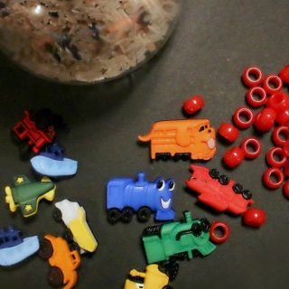 A DIY Transportation I Spy Jar for Preschoolers at B-Inspired Mama