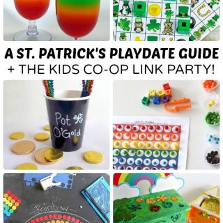 A Guide to the Best St. Patrick's Day Playdate for Kids + The Kids Co-Op Link Party at B-Inspired Mama