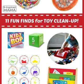 11 Fun Finds to Help Children Clean Up Toys at Fun Finds Friday at B-Inspired Mama