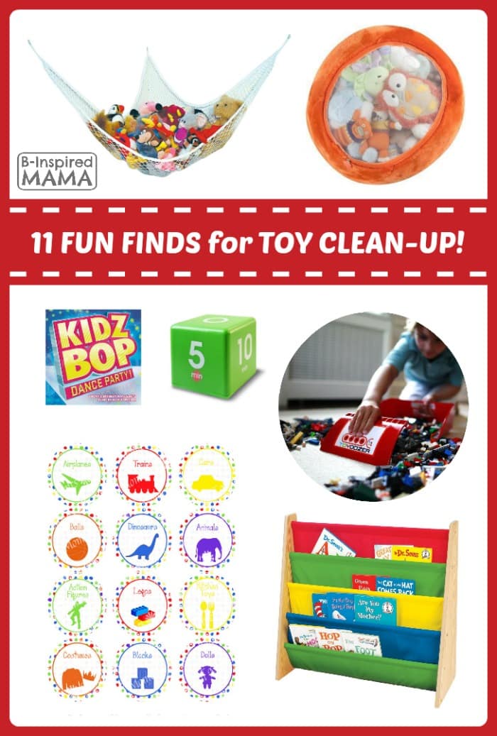 11 Fun Finds to Help Children Clean Up Toys