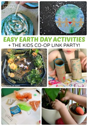 9 Fun & Easy Earth Day Activities for Kids at B-Inspired Mama