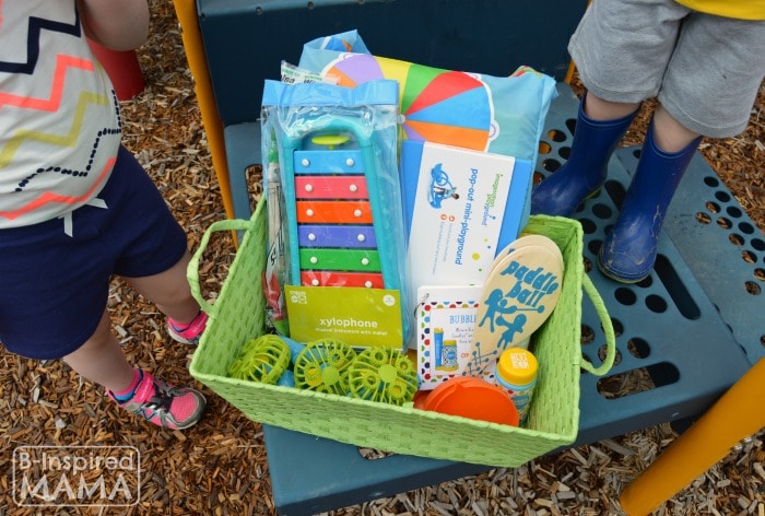 An Outdoor Play Kit + Playground Playdate Ideas for the Playground with Gymboree and B-Inspired Mama
