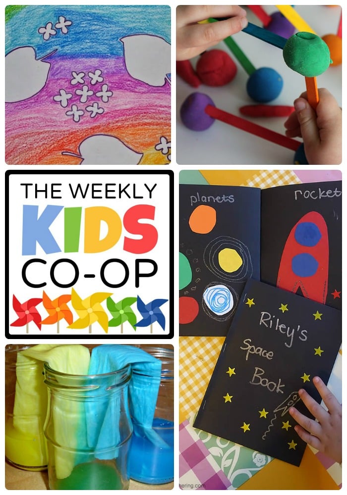 New Fun Activities for Kids Each Thursday at The Kids Co-Op Link Party at B-Inspired Mama