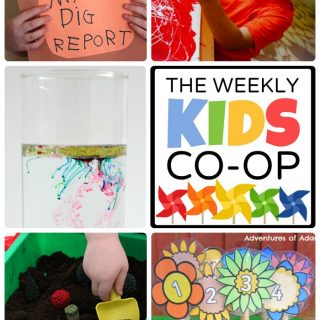 New and Fun Kids Activities Every Week at The Kids Co-Op Link Party at B-Inspired Mama