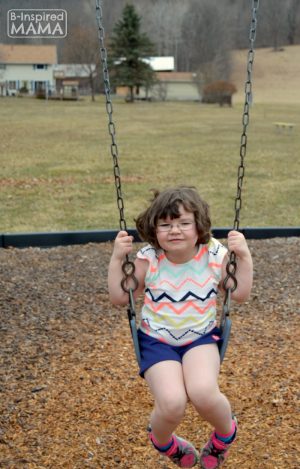 Priscilla Swinging + More Playground Playdate Ideas with Gymboree and B-Inspired Mama