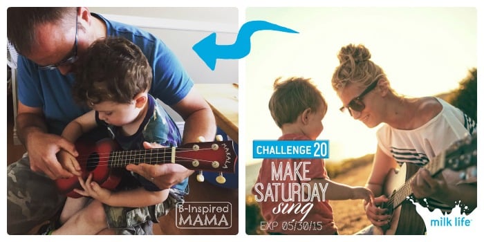 How to #MilkLife and Connect with Your Kids - Connecting with Music - at B-Inspired Mama