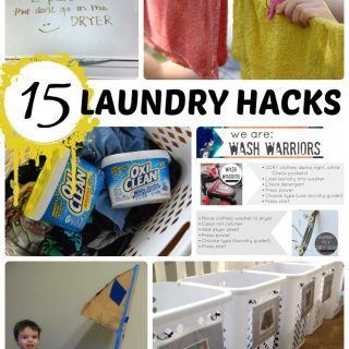 15 Real Life Laundry Hacks for Moms - Sponsored by OxiClean at B-Inspired Mama