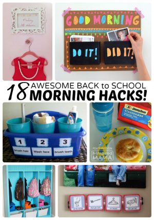 18 Back to School Morning Routine Hacks at B-Inspired Mama