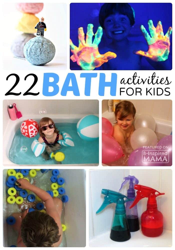 22 Kids Activities to Make Bath Time more Fun - Sponsored by Sterling at B-Inspired Mama