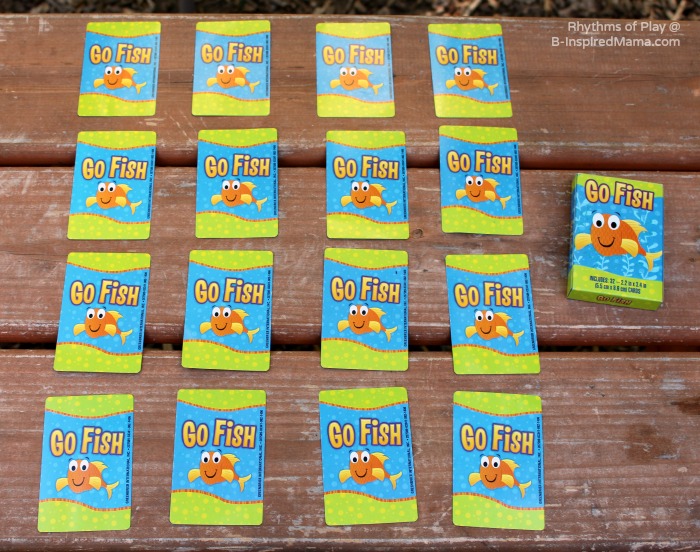 How to Play a Simple Kids Memory Matching Game using Dollar Store Cards at B-Inspired Mama
