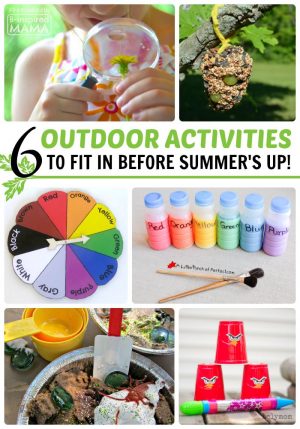 6 Awesome Outdoor Activities to Fit In before Summer's Over - at B-Inspired Mama