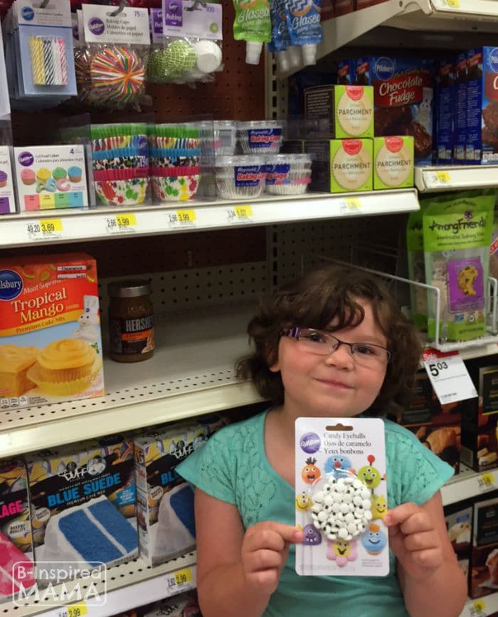 Candy Eyes in the Baking Section at Target + Our Lunch Box Station Essentials at B-Inspired Mama