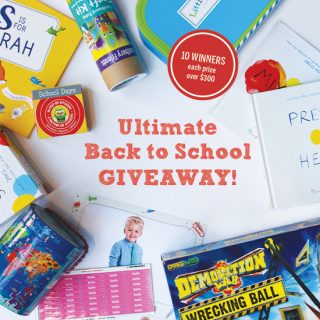 The Ultimate Back to School Giveaway - at B-Inspired Mama