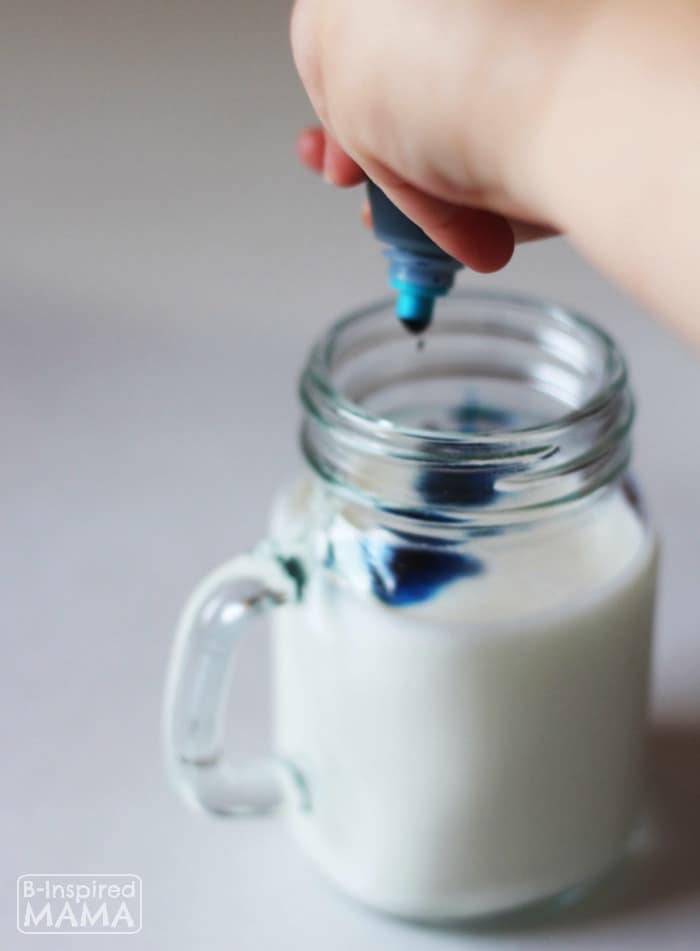 10 Ways to Make Milk Drinking More Fun - Food Coloring - B-Inspired Mama