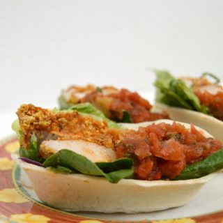 Easy Southwest Tortilla Pork Taco Boats Dinner Recipe - at B-Inspired Mama