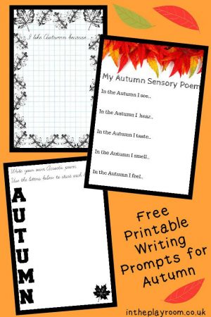 Autumn Writing Prompt Printables