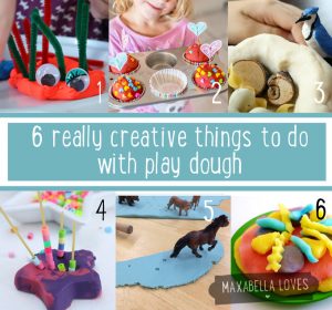 Creative Things to Do with Play Dough