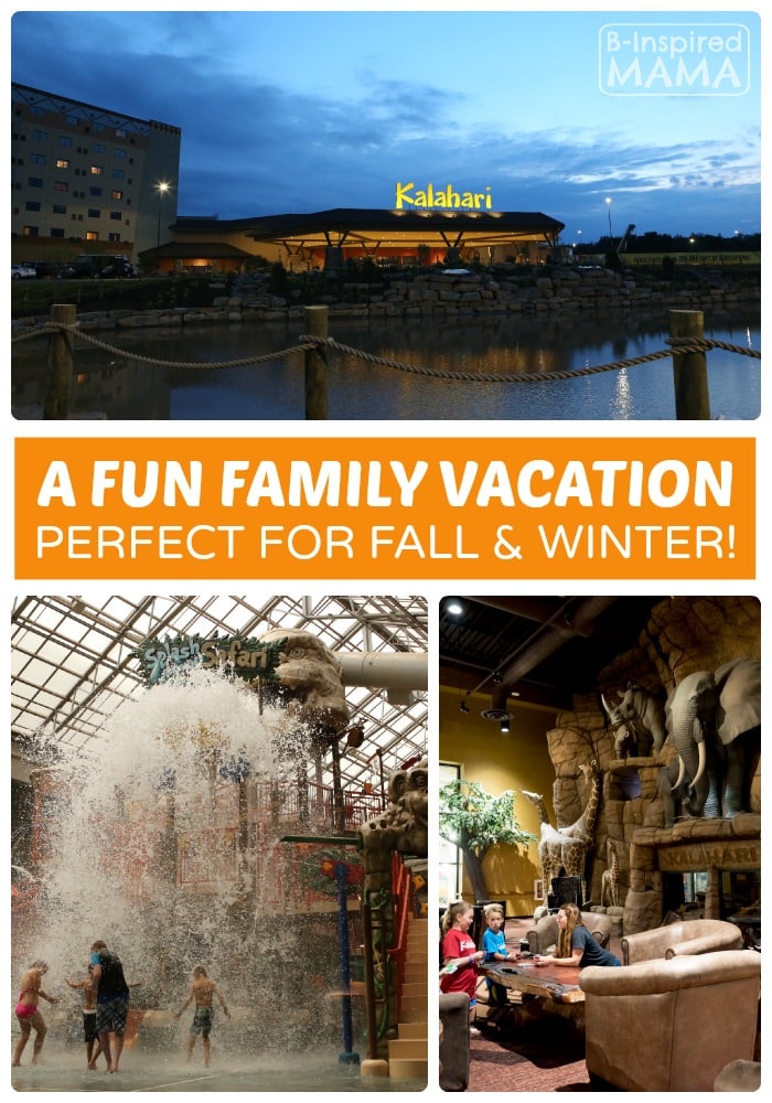 Our Cold Weather Family Vacation Solution - Indoor Water Parks and Why We Love Them at B-Inspired Mama