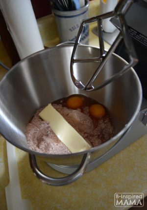 Easy Red Velvet Christmas Cookie Sandwiches - Mixing with my New Kenwood Kitchen Chef - at B-Inspired Mama
