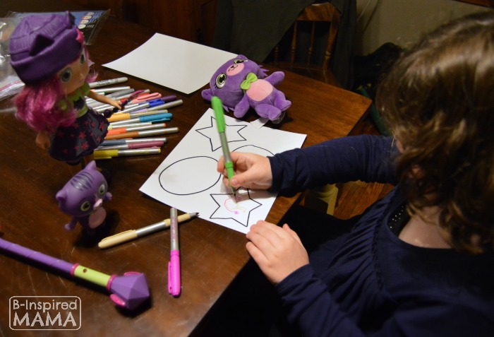 Kids Friendship Charm Bracelet Craft - Priscilla Designing Her Charms - at B-Inspired Mama