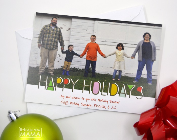 2015 Family Holiday Card + A 2015 Holiday Gift Guide from B-Inspired Mama