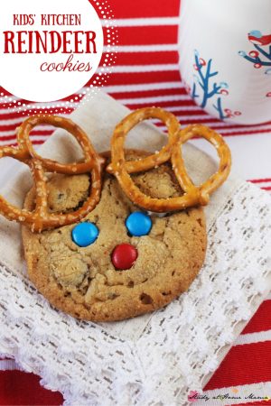 Kids Reindeer Cookies