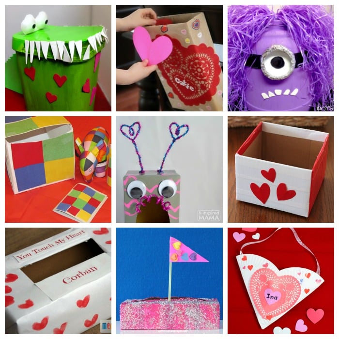 19 Creative Valentine Box Ideas for Kids - at B-Inspired Mama