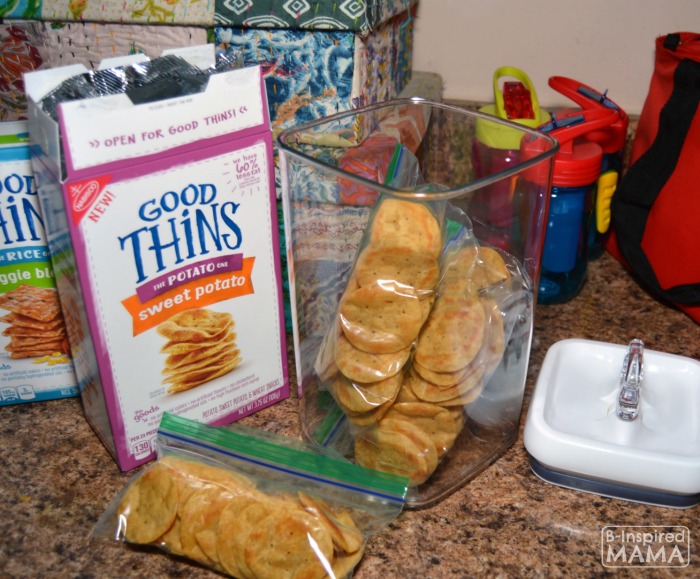 A Simple After School Snack Hack - You'll Wish You'd Known About Sooner - Featuring the New GOOD THiNS - at B-Inspired Mama