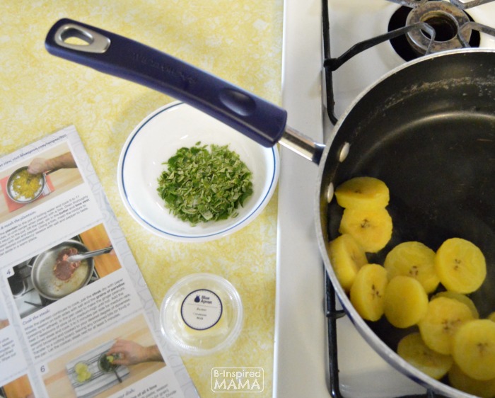 How Busy Moms can Cook Fancy Meals - A Blue Apron Review - Trying New Foods - at B-Inspired Mama