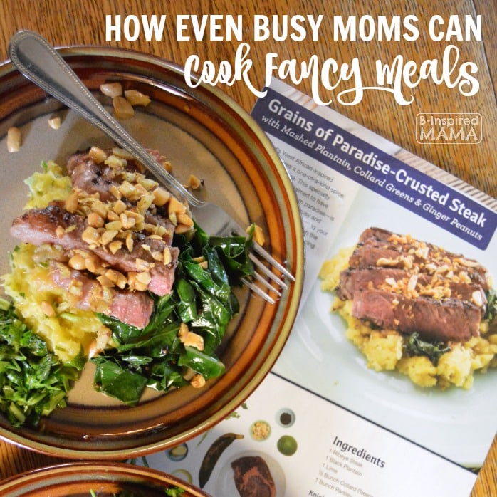 How Busy Moms can Cook Fancy Meals - A Blue Apron Review